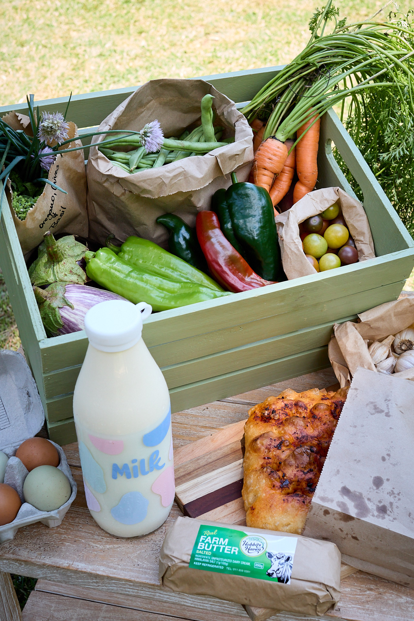 Chickadee Acres Summer Farm Box Subscription